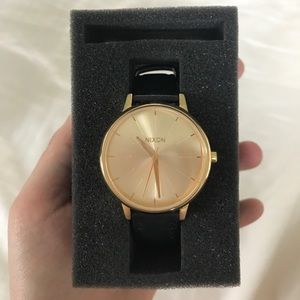 Nixon Kensington Leather 37mm Watch