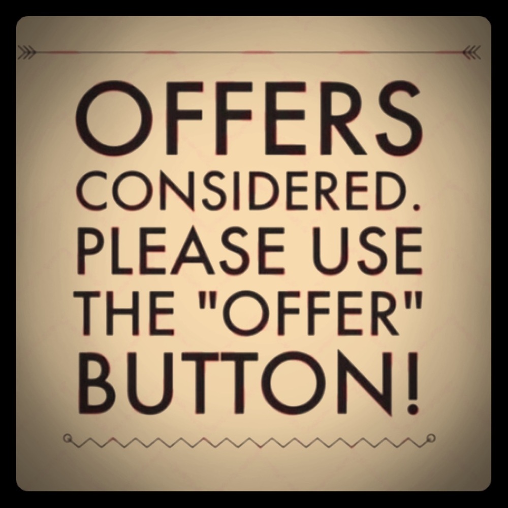 ⭐️⭐️⭐️⭐️Offers Considered ⭐️⭐️⭐️⭐️