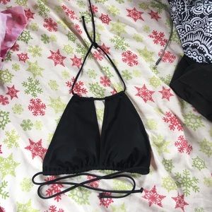 Black PINK/Victoria's Secret bathing suit top