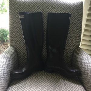 Hunter boots - brown. Size 7/8