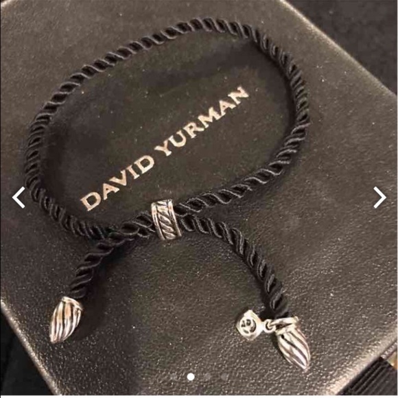 David Yurman | Jewelry | David Yurman Black Silk Rope Bracelet | Poshmark