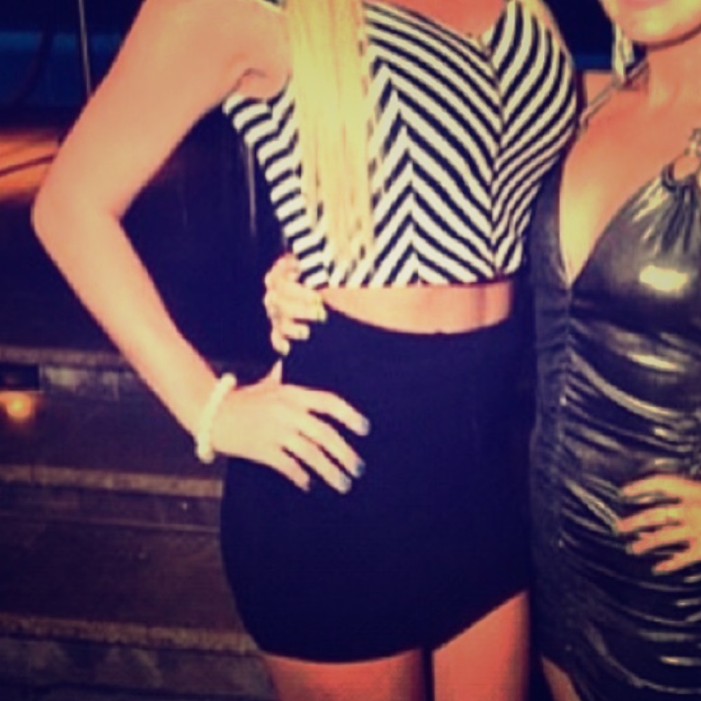 Black skirt