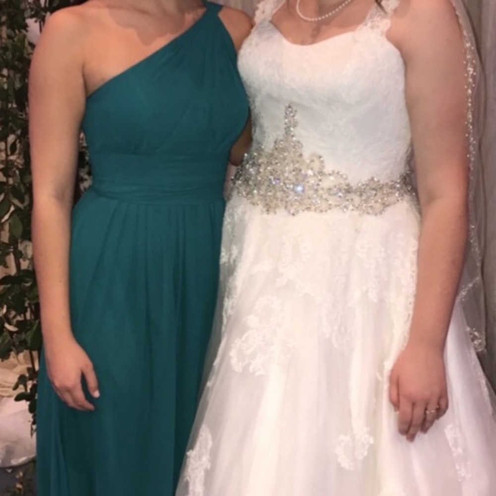 Morilee Teal Formal Gown