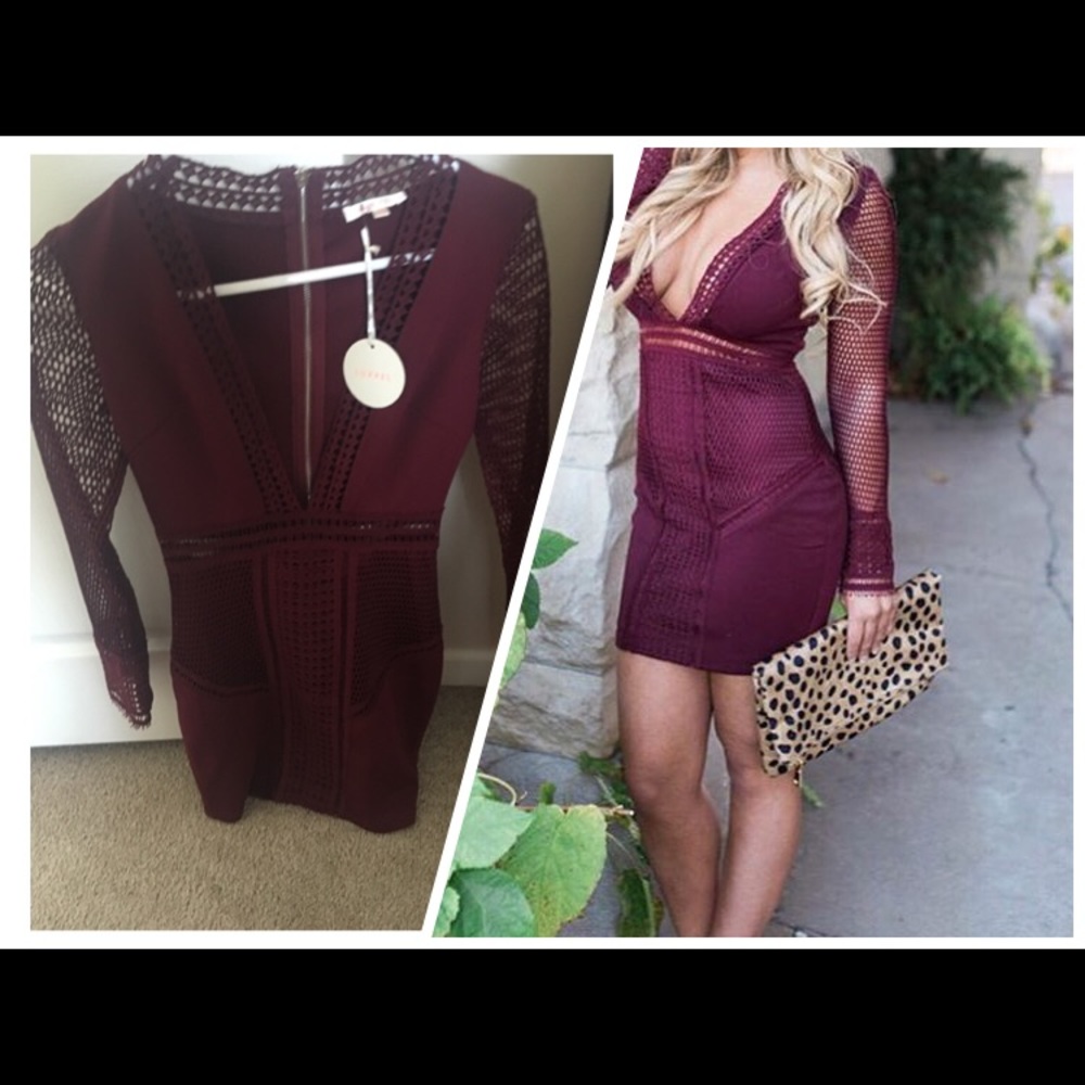 Sexy low cut dress