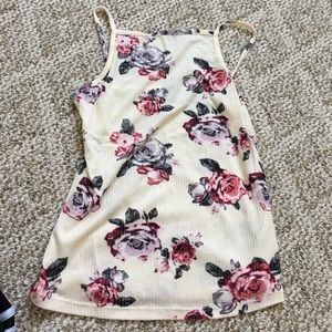 Cream and Rose Tank