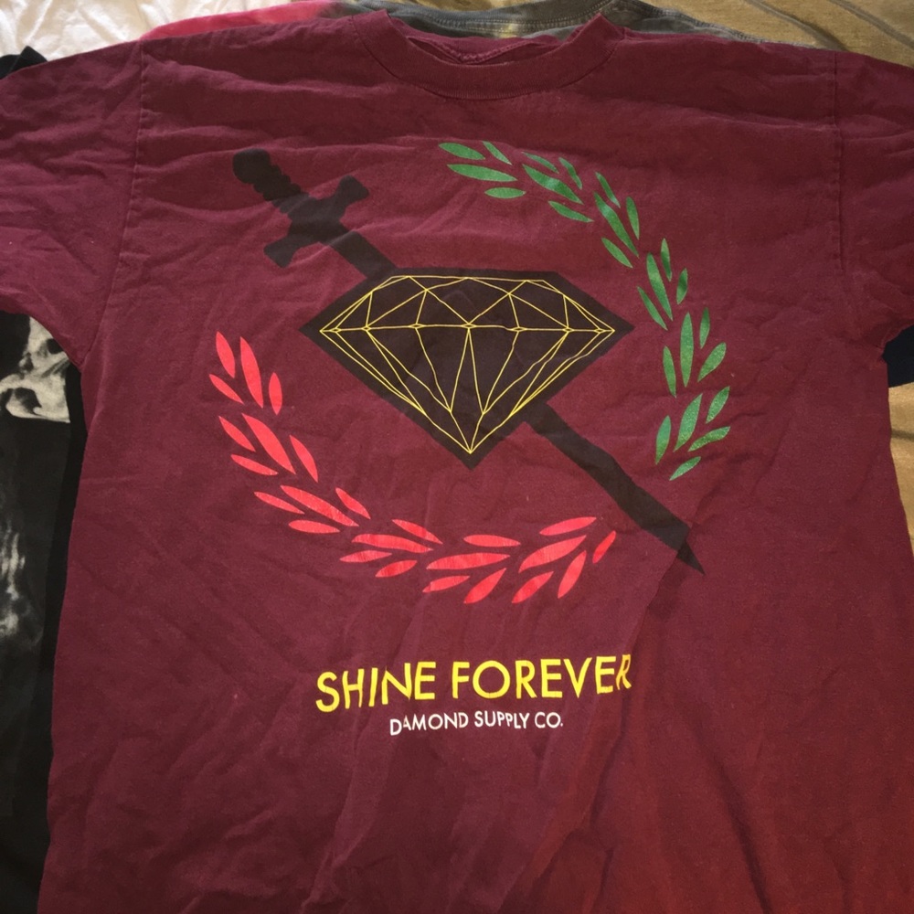 4 Diamond Supply Shirts