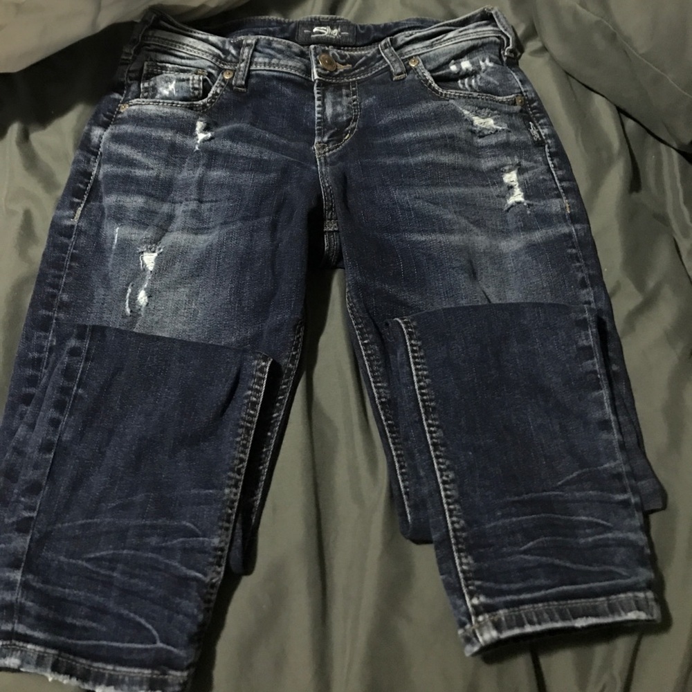 Silver Jeans Capri's (Sam Fit)