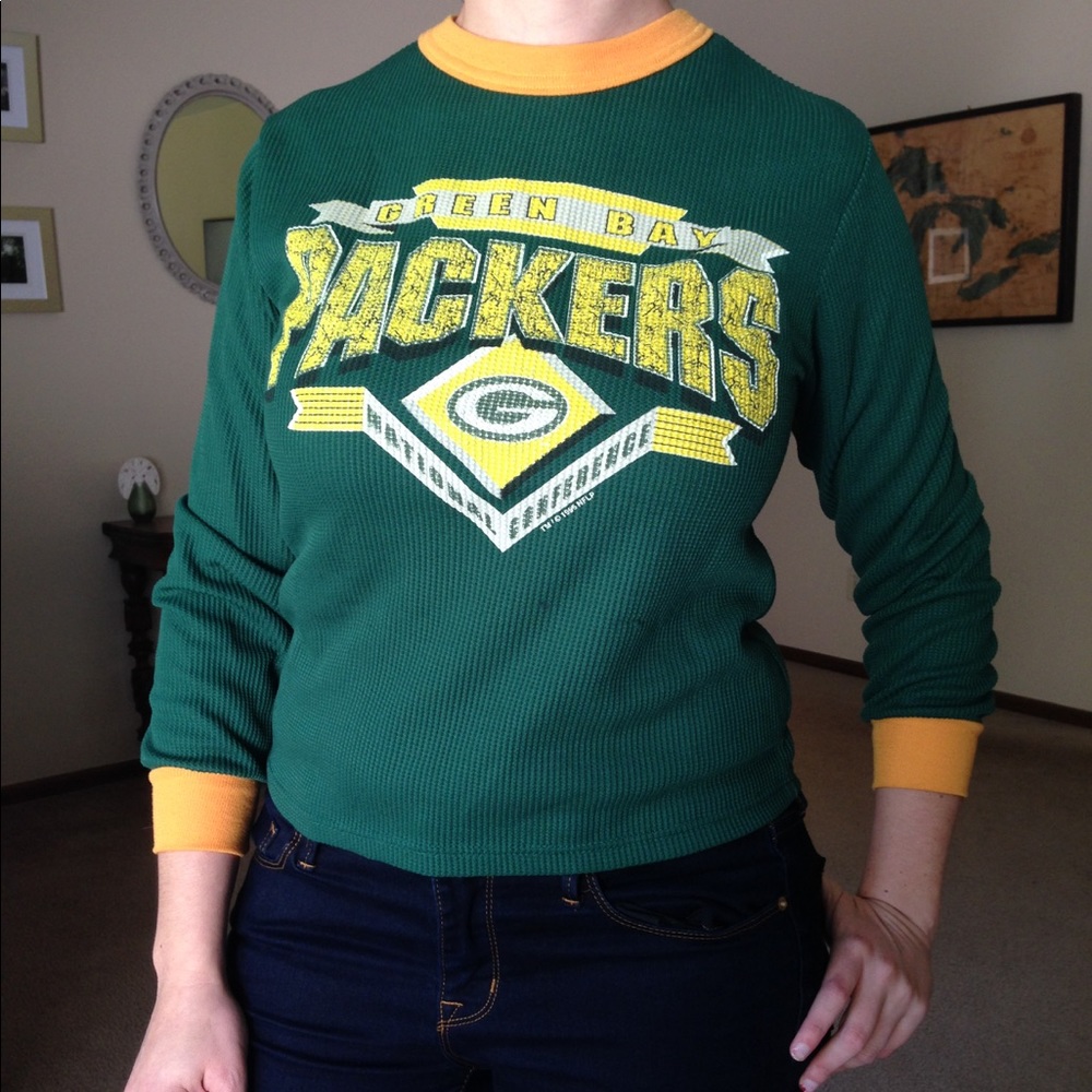 Vintage Green Bay Packers thermal