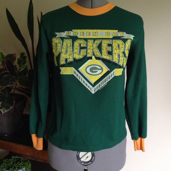 Vintage Green Bay Packers thermal - Picture 2 of 5