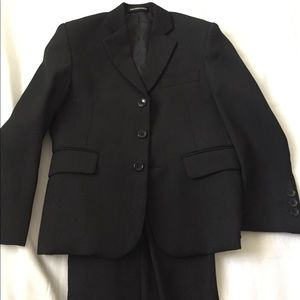 Boys black suit