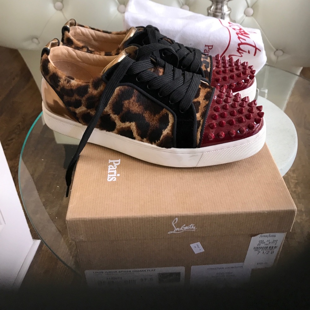 Authentic Christain louboutin designer sneaker
