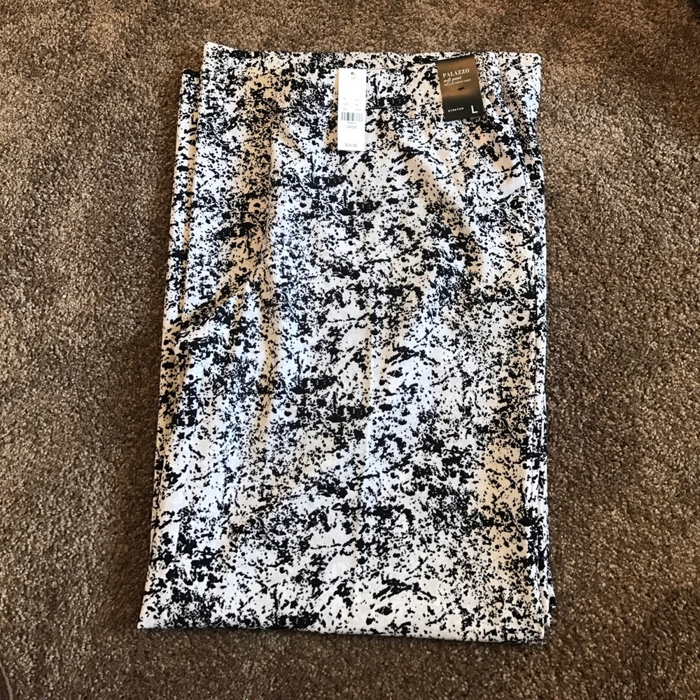 New York & Co. Palazzo pants size L NWT