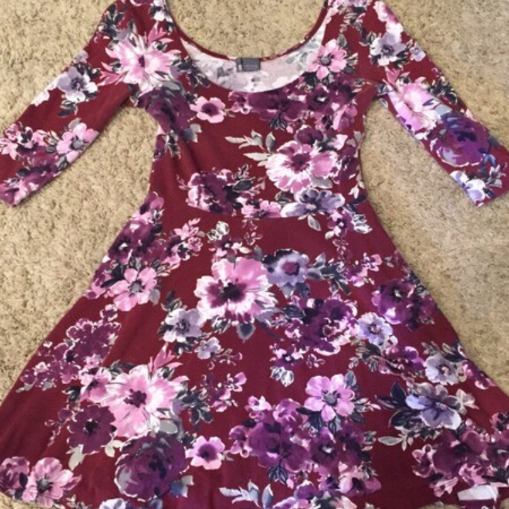 Floral Skater Dress