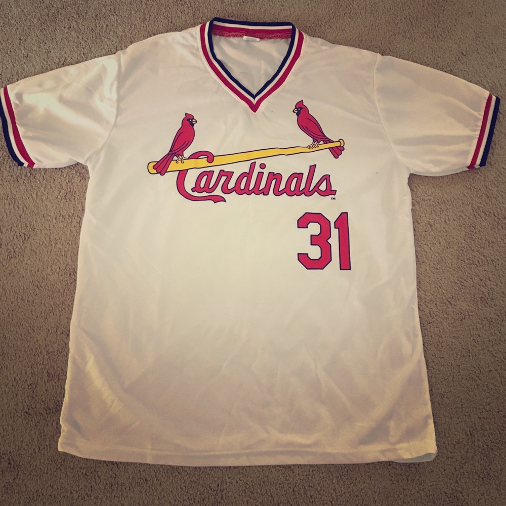 Cardinals Bob Forsch Throwback Jersey