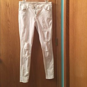 White jeans