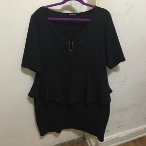 A Charlotte Russe plus size dress