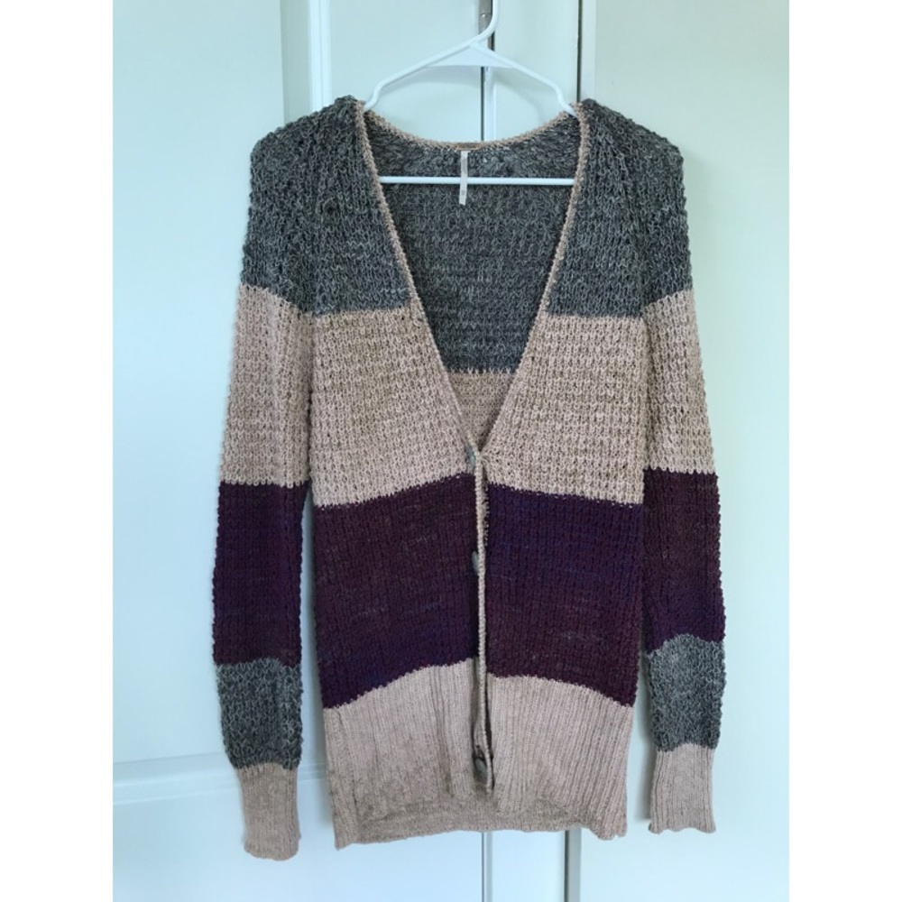 Free People slouchy knit sweater
