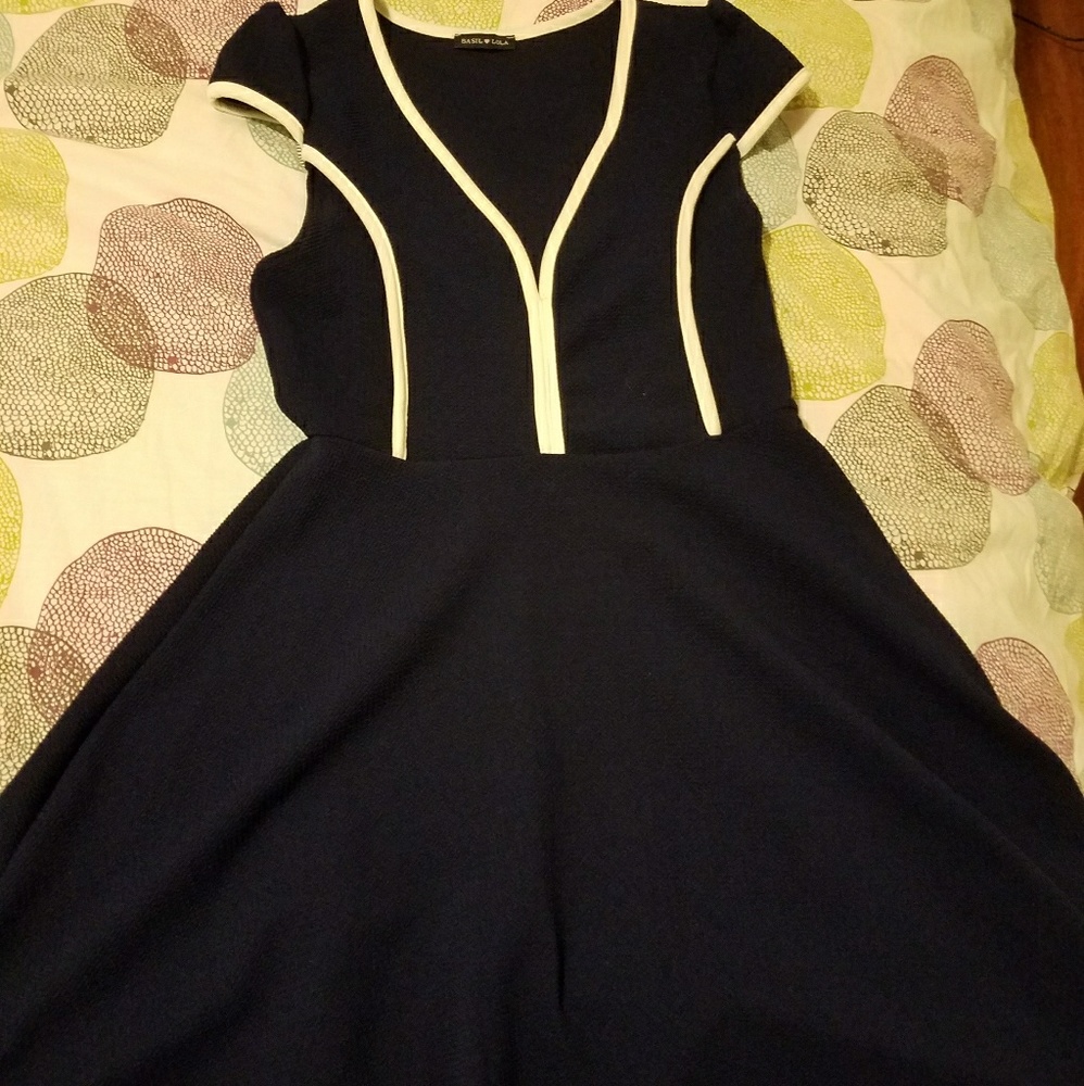 Cute navy dress