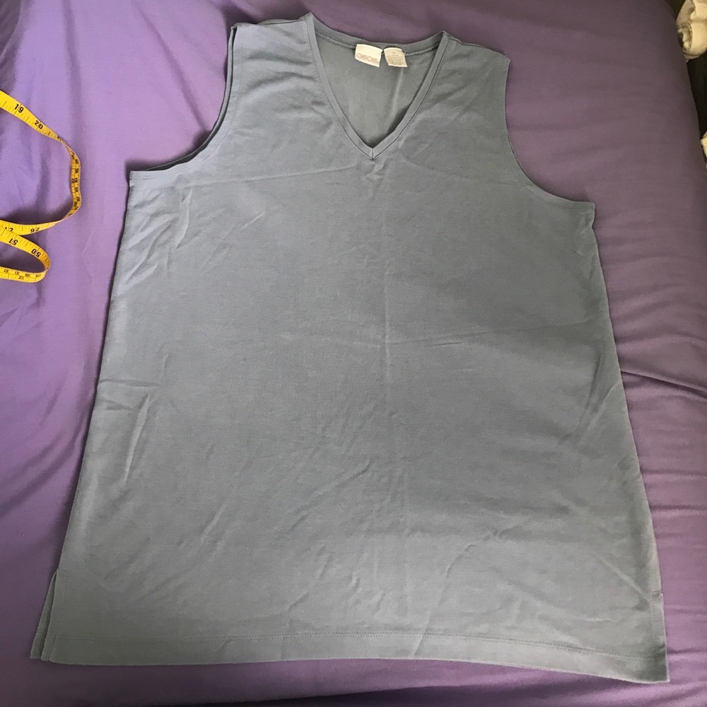 Blue/Grey Cherokee Tank