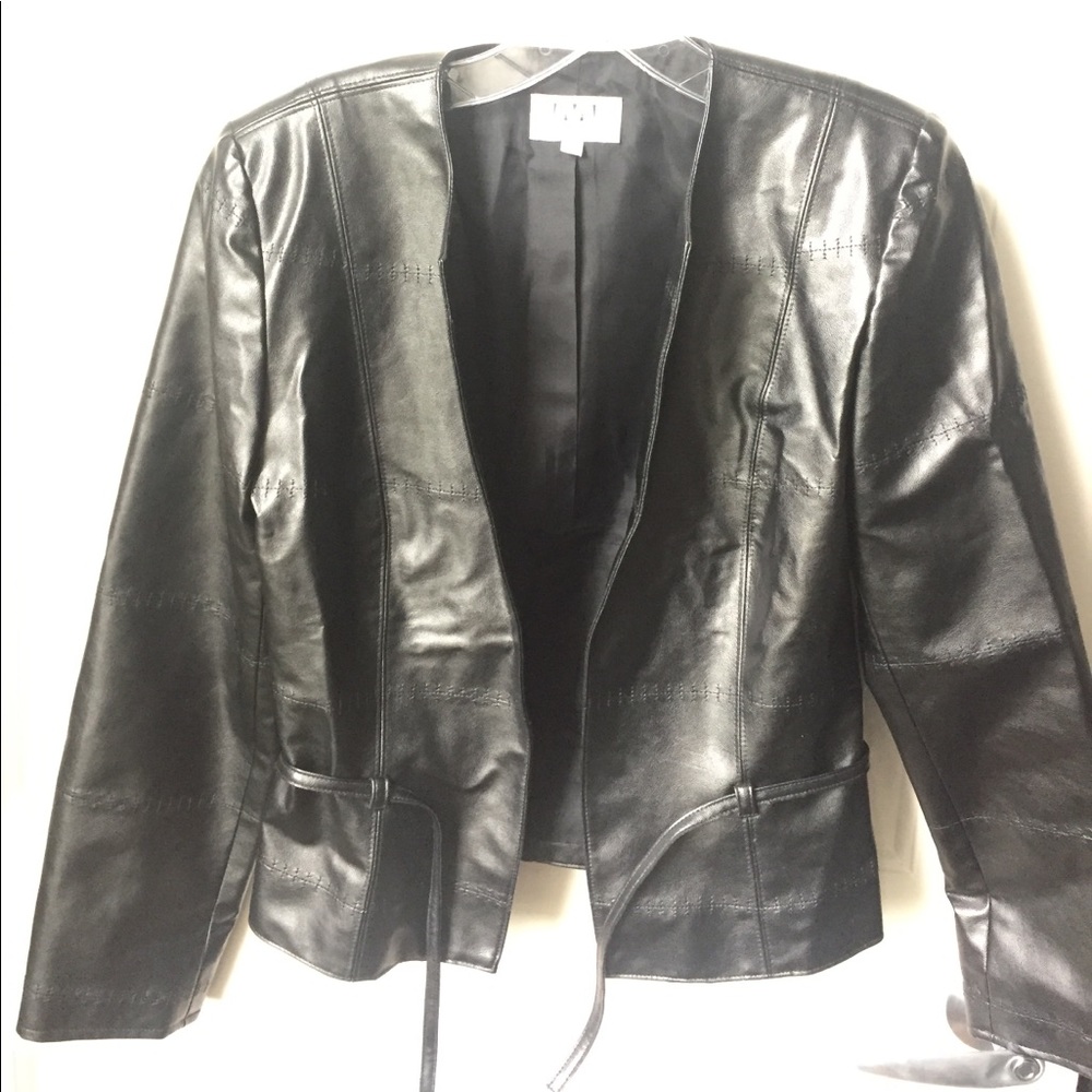 David Meister Leather jacket