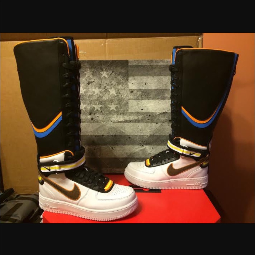 Knee high Nike sneakers