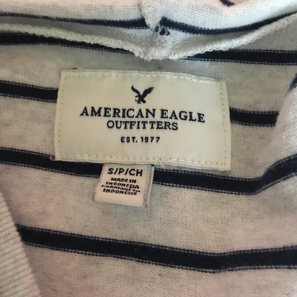 High low light weight stripped hoodie - Picture 2 of 8