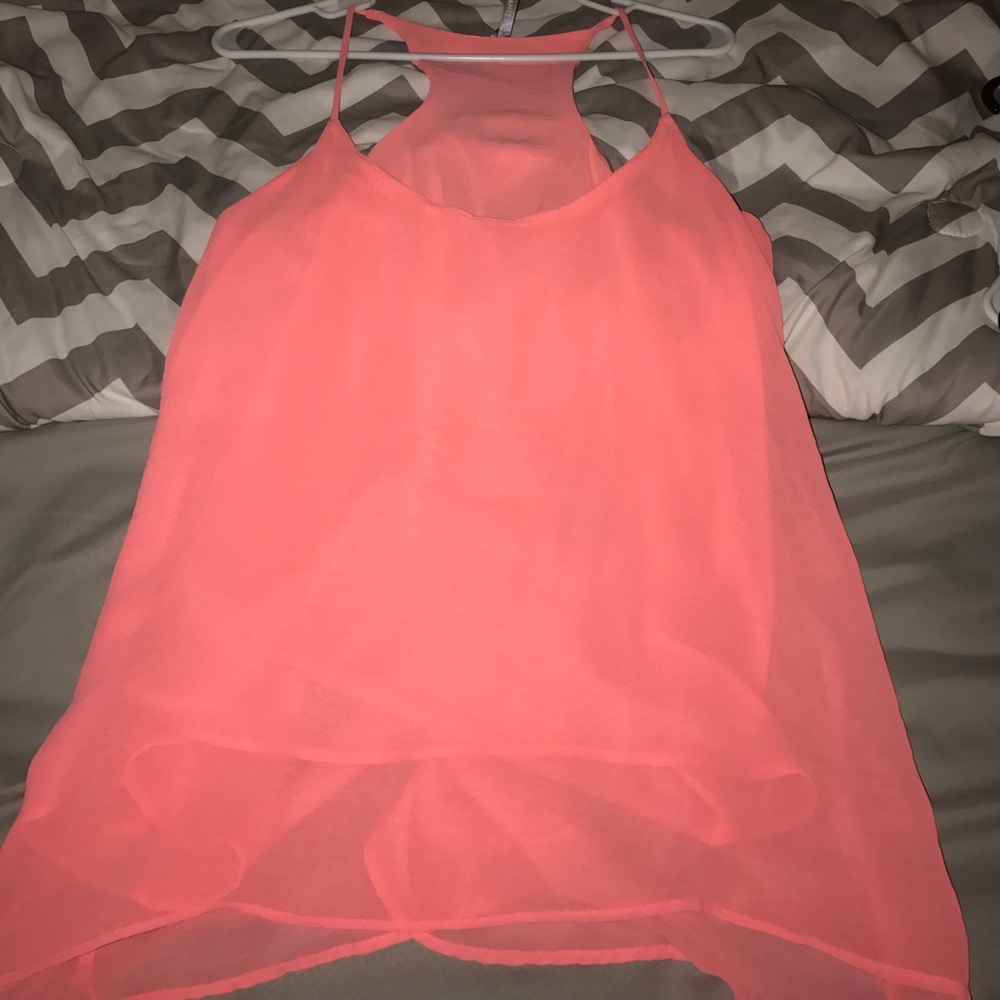 Vanity Tank--Coral