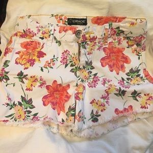 Floral Jordache Shorts