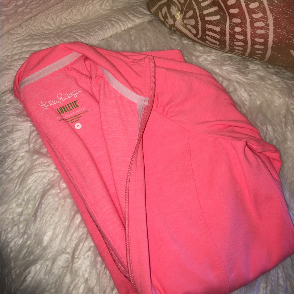 🌴 Lilly Pulitzer Luxletic Pink Weekender Jacket🌴