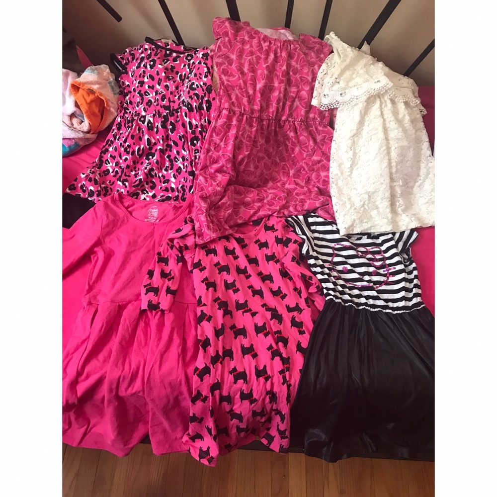 7 cute girl dress size 7/8
