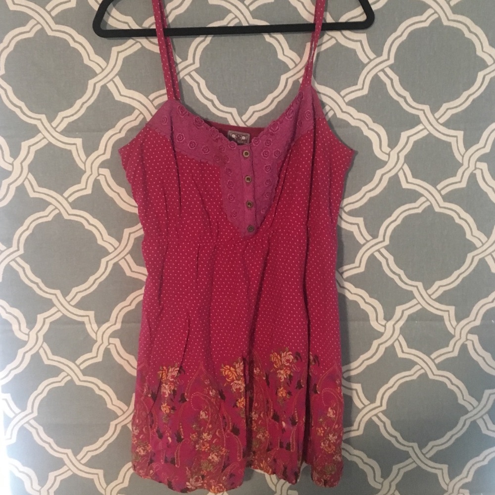 Free people button down sundress
