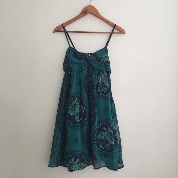 Free People Tops - Free People Floral Trapeze Top
