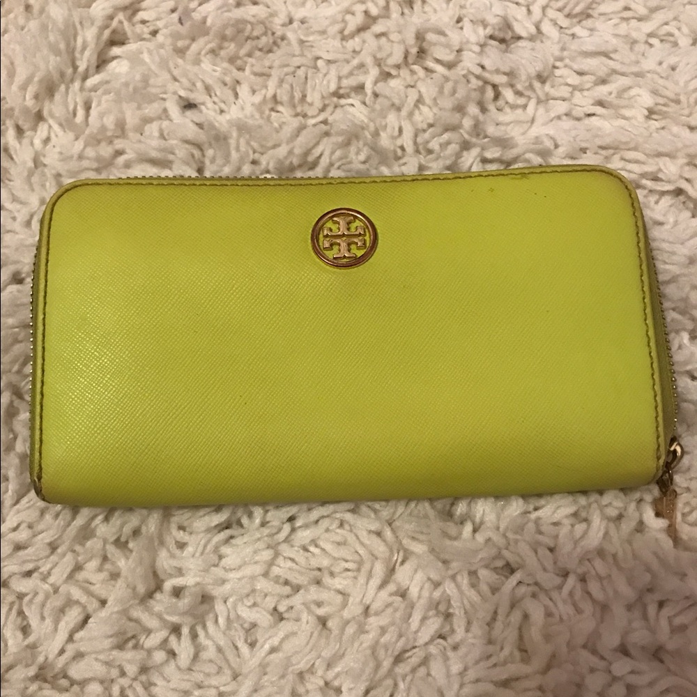 Green Tory Burch Wallet