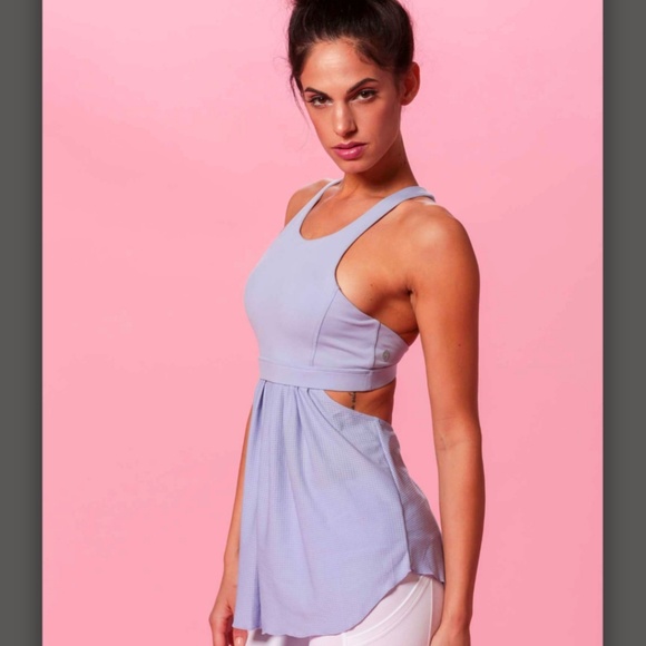 Popflex Active Tops - Popflex Active Goddess top in periwinkle