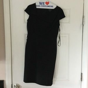 TAHARI Black dress SZ8