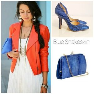 *Price Firm - JSimpson Snakeskin D' Orsay Pump