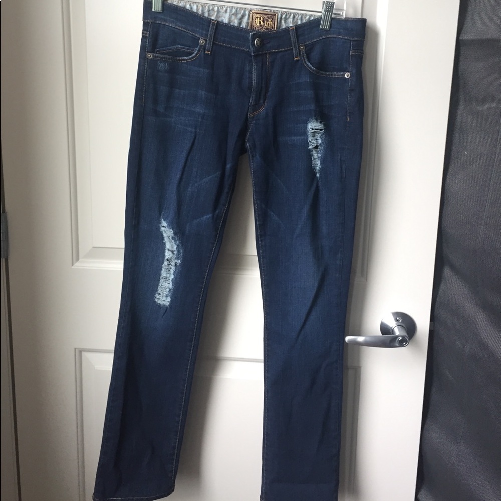Rich & Skinny jeans like new size 28