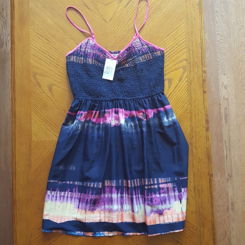 Spaghetti Strapped Mini Dress