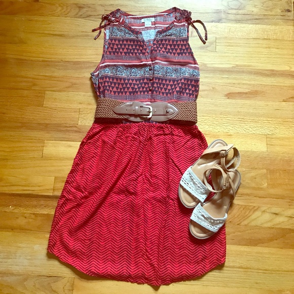 Lucky Brand Dresses & Skirts - Lucky Brand Sleeveless Dress with Pockets