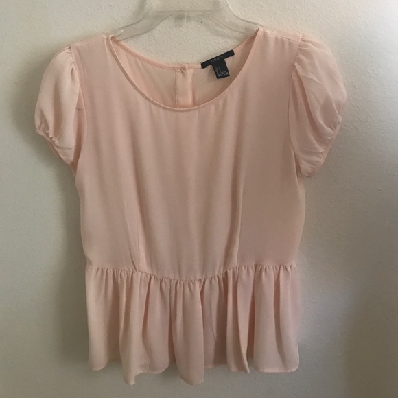 Delicate babydoll pink blouse - Picture 1 of 2