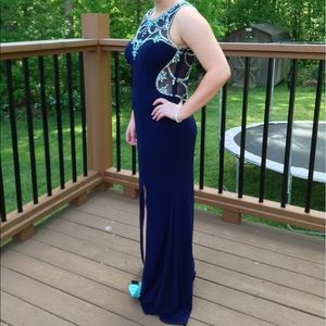 ❗️Price Drop❗️Beautiful Navy Blue Prom Dress