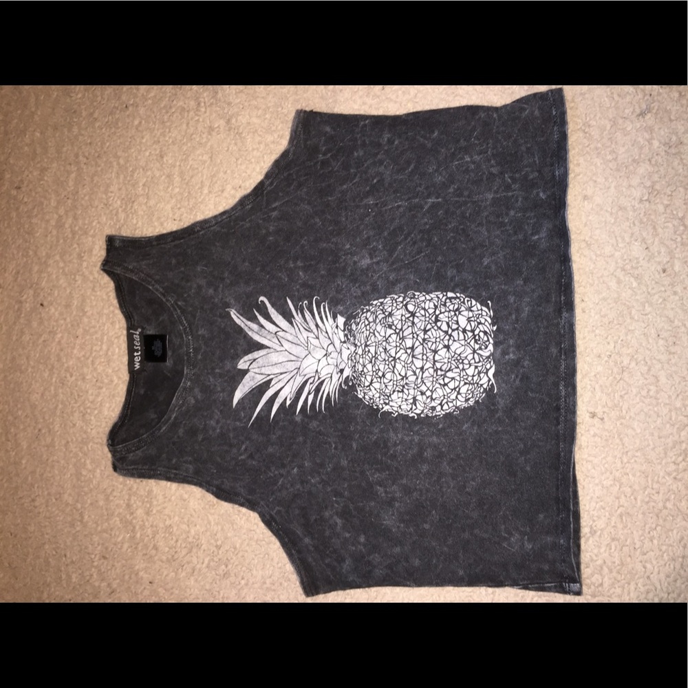Pineapple crop top
