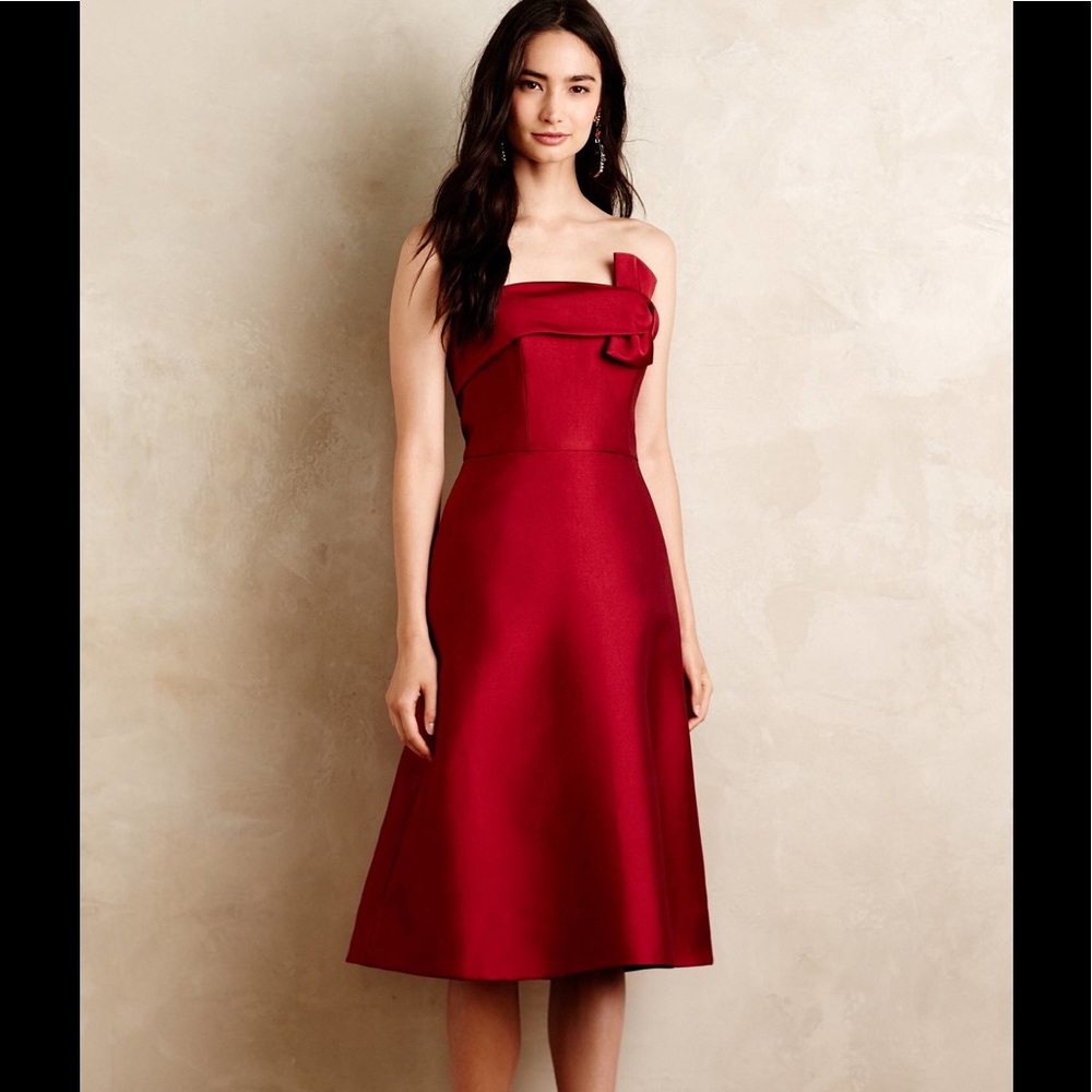 NWT Erin Fetherston Red Gown