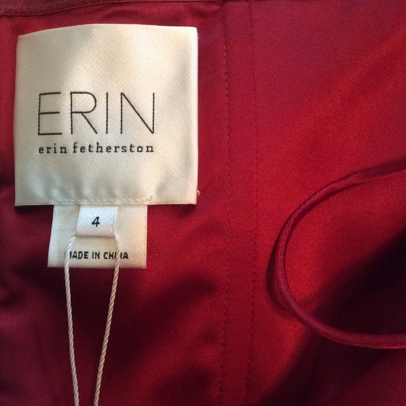 NWT Erin Fetherston Red Gown - Picture 6 of 7