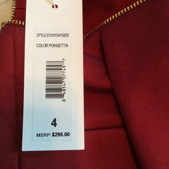 NWT Erin Fetherston Red Gown - Picture 7 of 7