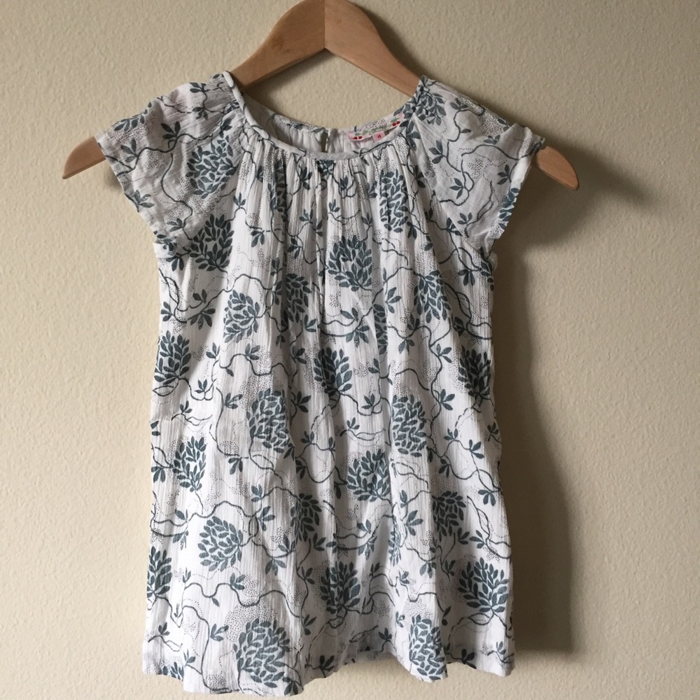 Flashsale❤️Bonpoint dress 4T liberty floral blue