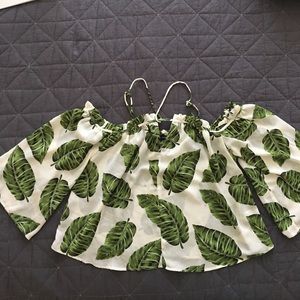 Off-the-Shoulder Blouse (brand new!)