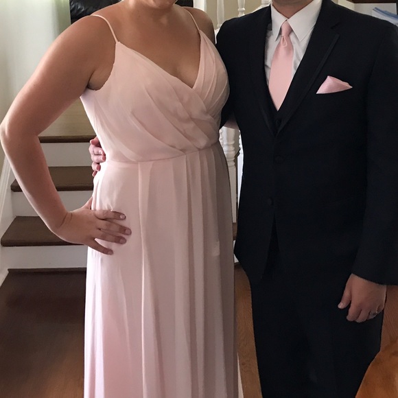 Haley Paige Blush gown - Picture 1 of 2