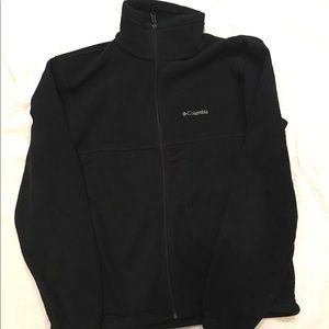 Black Columbia zip up jacket