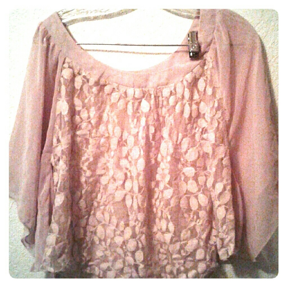 Rue 21 over laced shirt